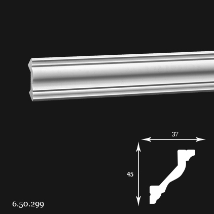 6.50.299 Polyurethane cornice