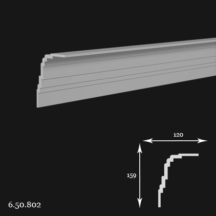 6.50.802 Polyurethane cornice