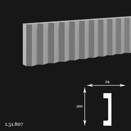 1.51.807 Polyurethane moulding