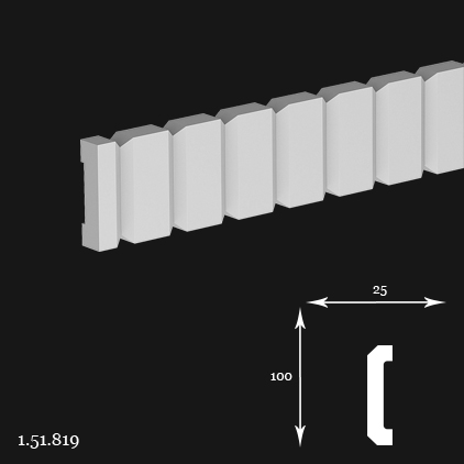 1.51.819 Polyurethane moulding