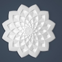 R-33 Polystyrene rosette Marbet