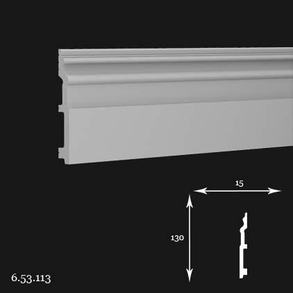 6.53.113 Polyurethane floor plinth