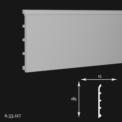 6.53.117 Polyurethane floor plinth