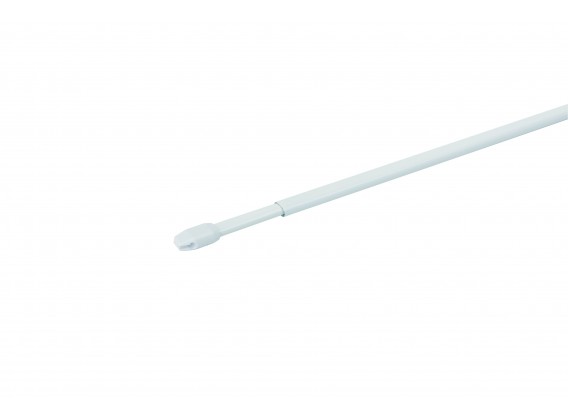 Rod for cafe curtains white