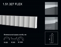 1.51.327 FLEX Poliuretāna moldings